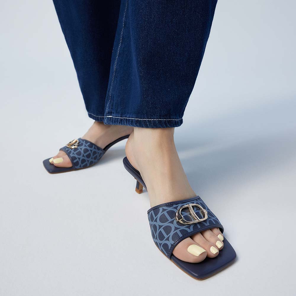 Coteazur-In Women's Navy Dress Sandals image number 1